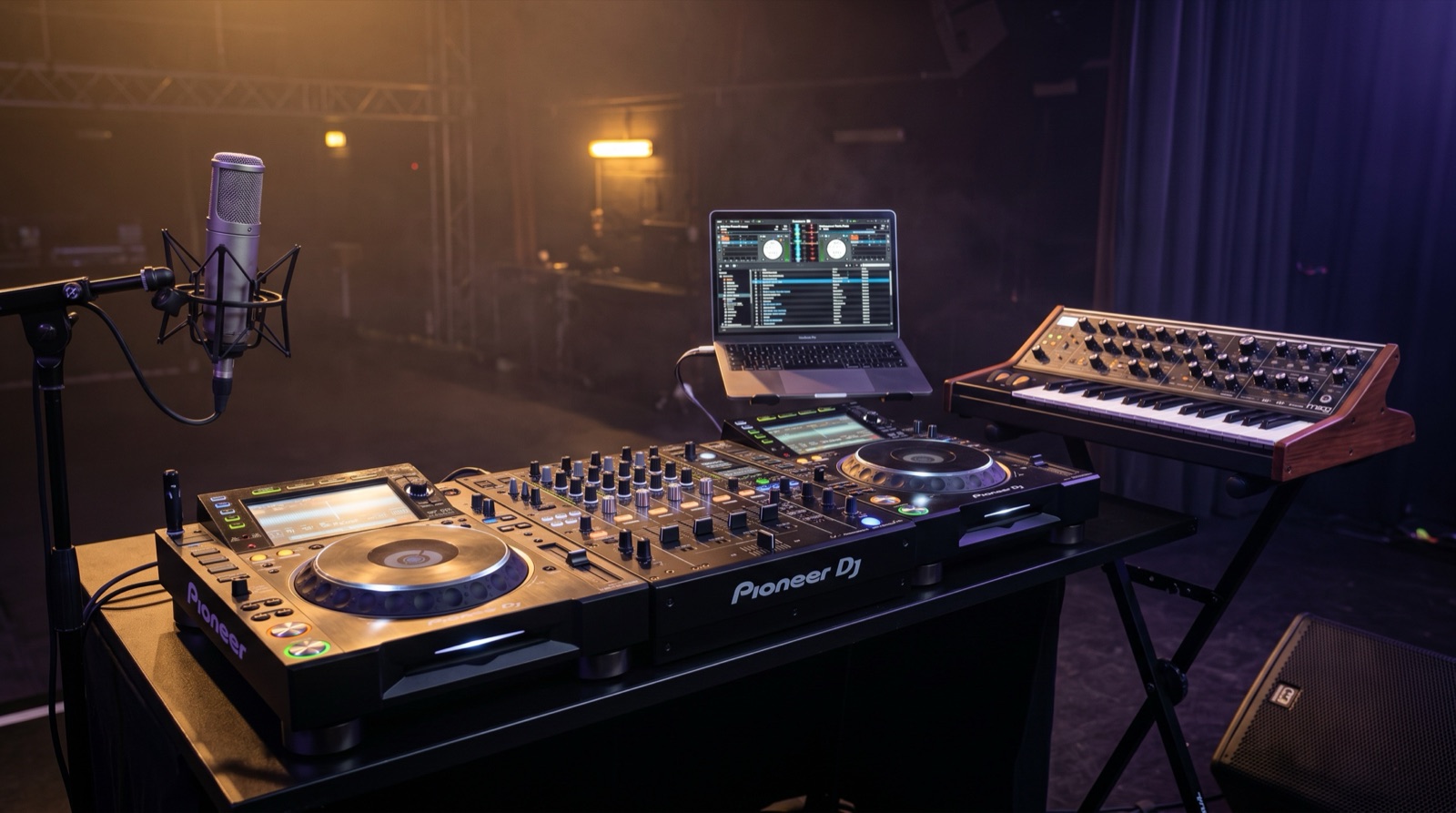 ENVEL DJ Hybrid Set — booth anatomy