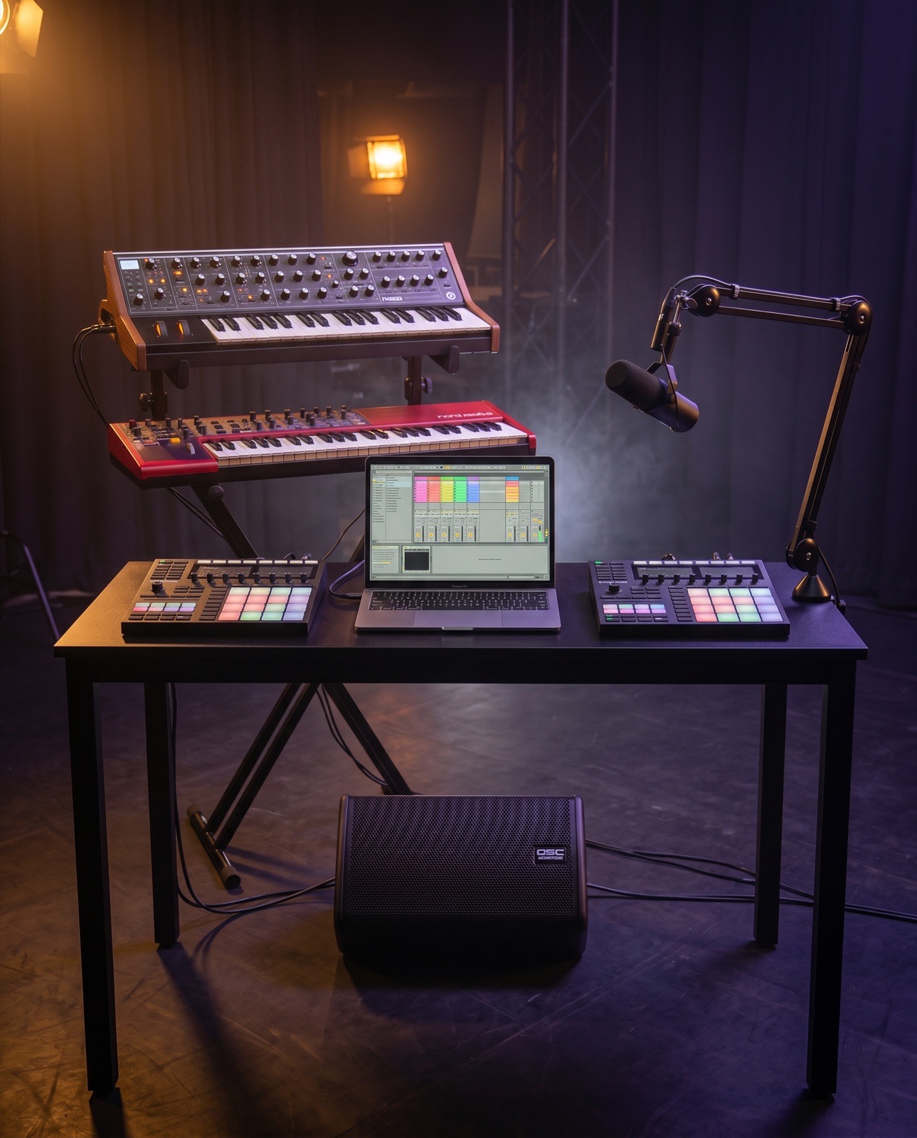 ENVEL Full Live Performance — vertical anatomy