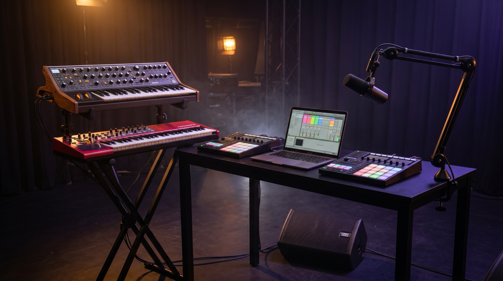 ENVEL Full Live Performance — stage anatomy